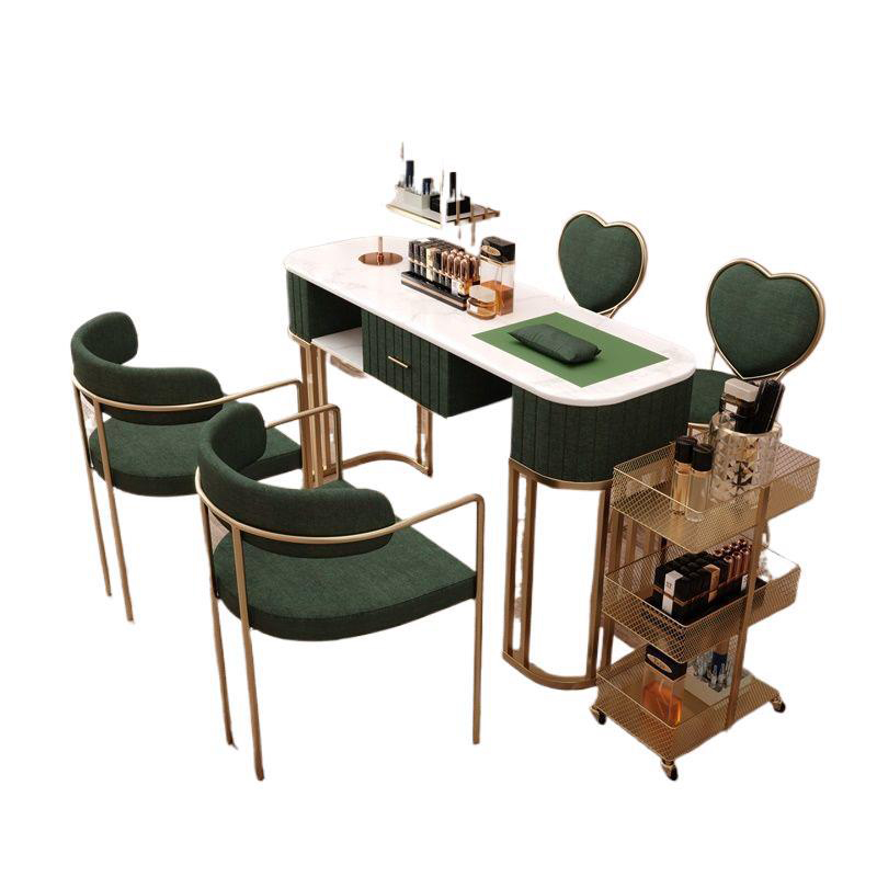 Interior Design Nail Salon - Móveis de manicure de mesa de