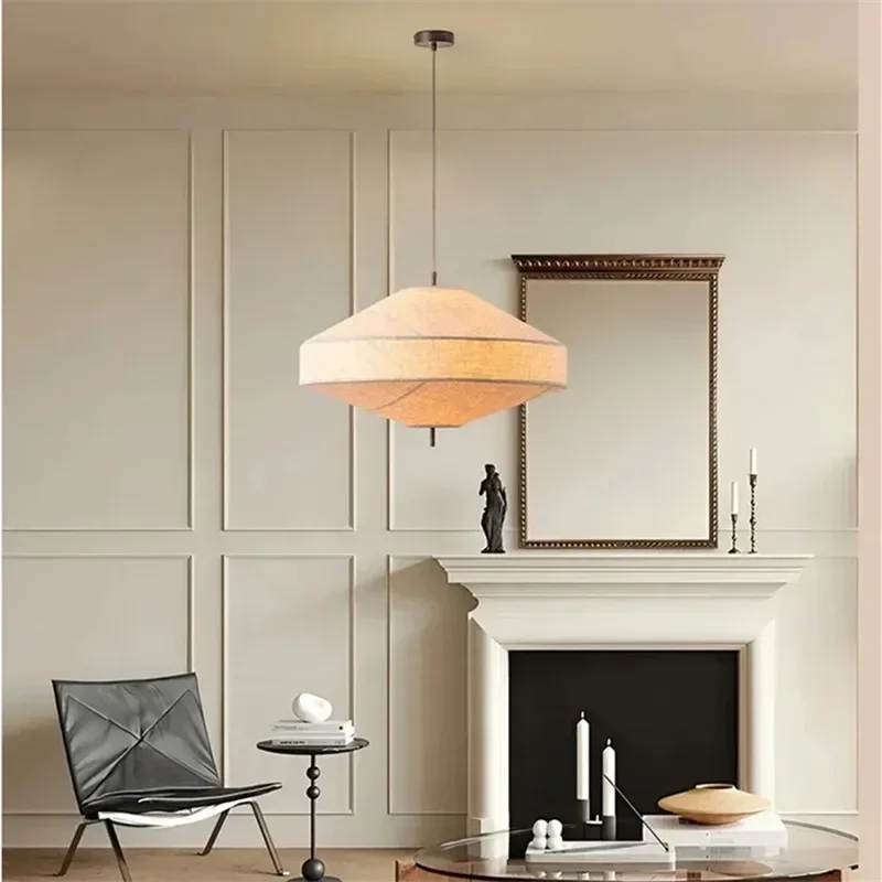 Wicker Pendant Shade - Wabi Sabi Handwoven Rattan Pingente Luz