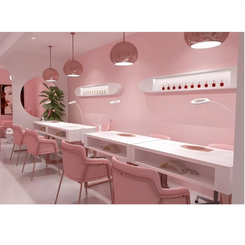 Interior Design Nail Salon - Móveis comerciais modernos personalizados para salão