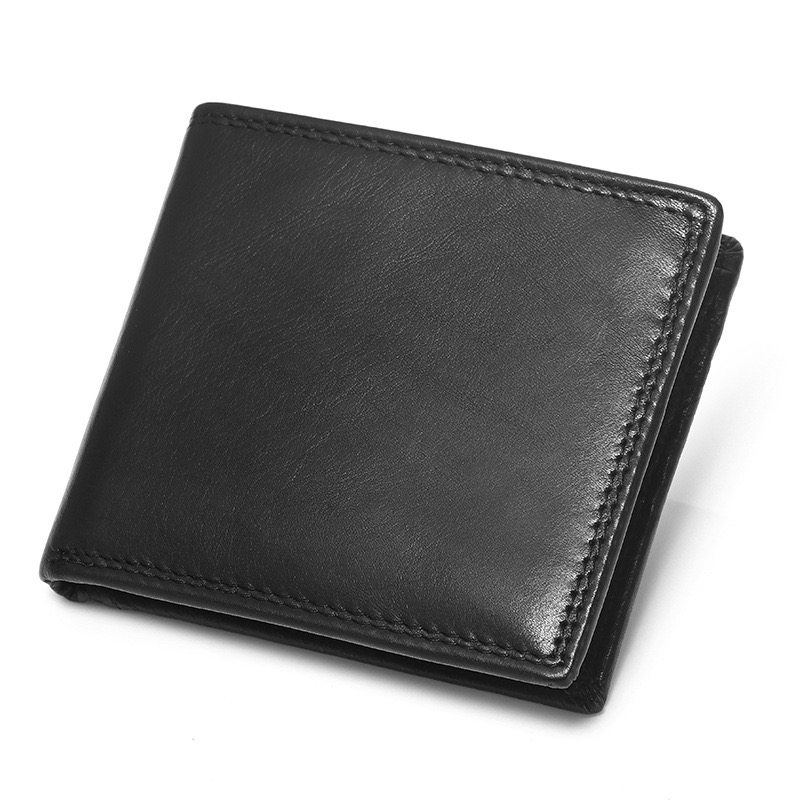 Interior Design Id - Carteira de couro genuíno dos homens