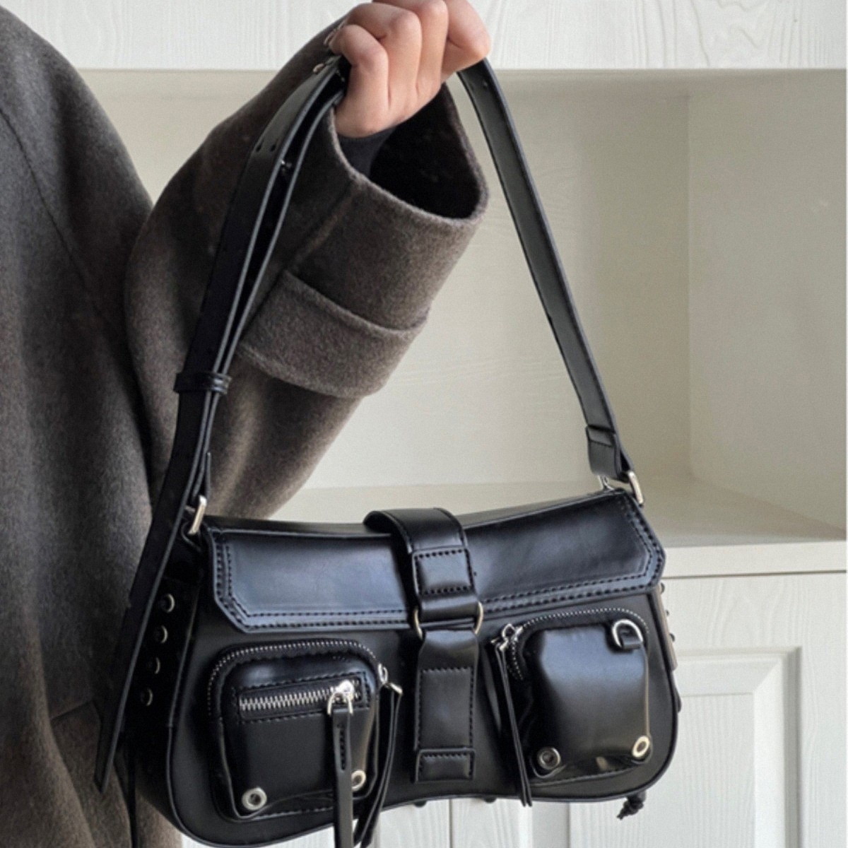 Interior Design Korean Style - Bolsa de Ombro Feminina de Moda