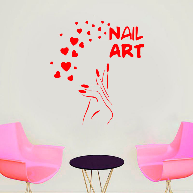 Adesivo de vinil para arte em  - Interior Design Nail Salon avaliação e preço