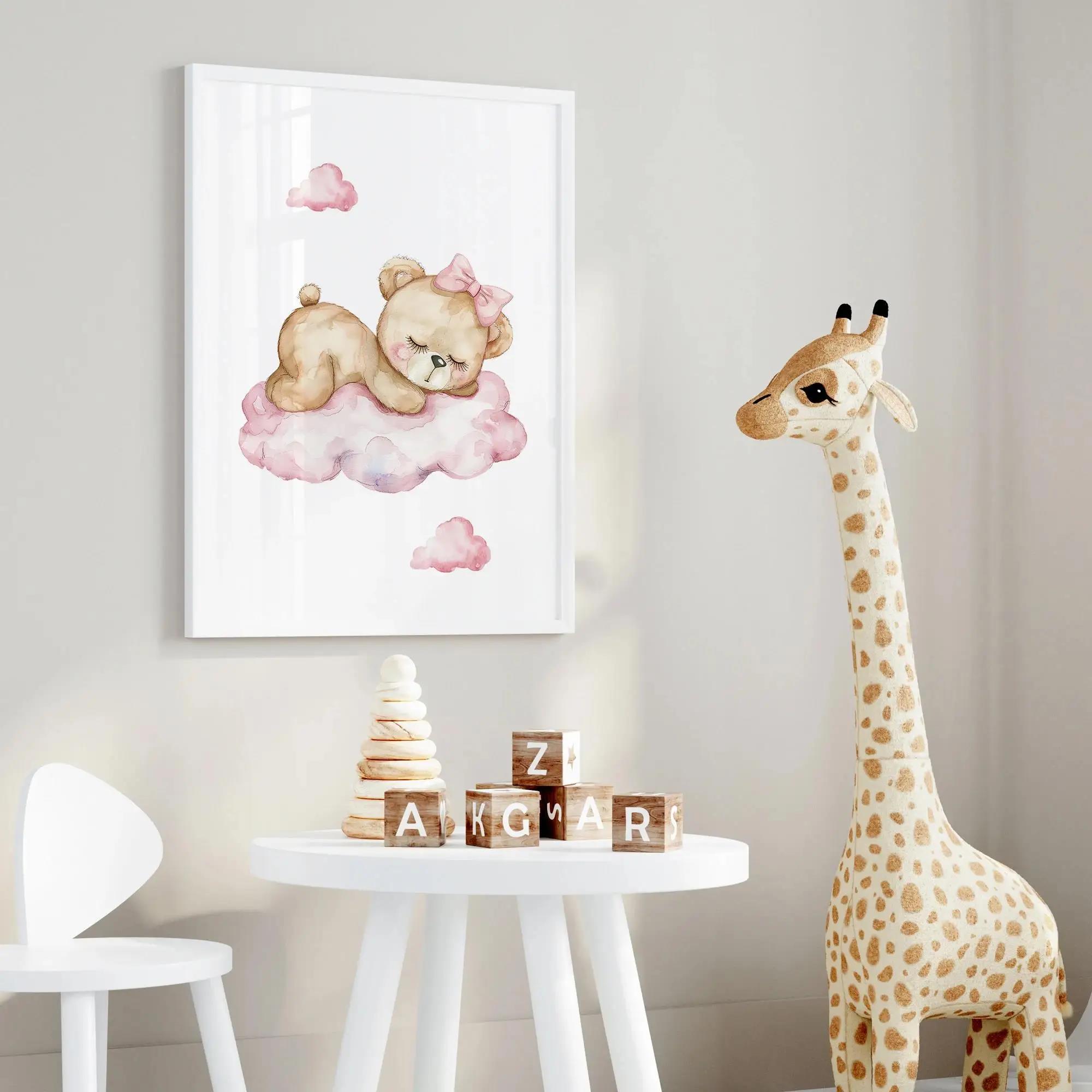 Rosa sonho urso carrossel tend - Interior Design Room avaliação e preço
