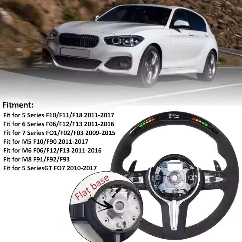 Volante de couro para BMW F10  - Interior Design Services avaliação e preço