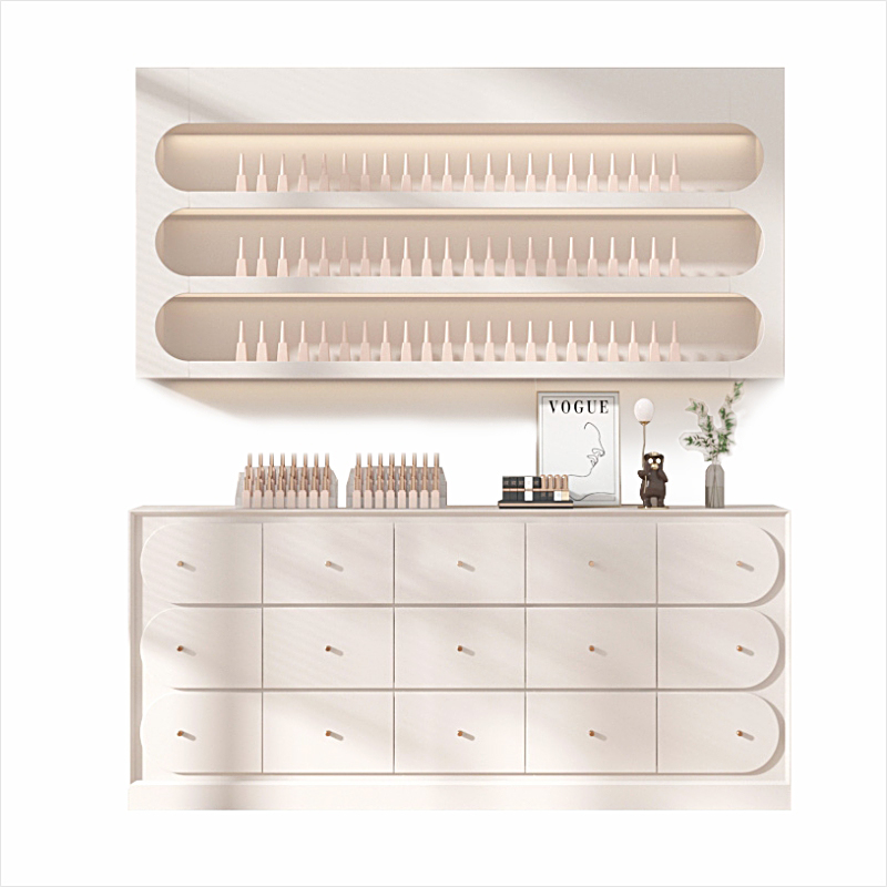 Expositor de Cosméticos para S - Interior Design Nail Salon avaliação e preço