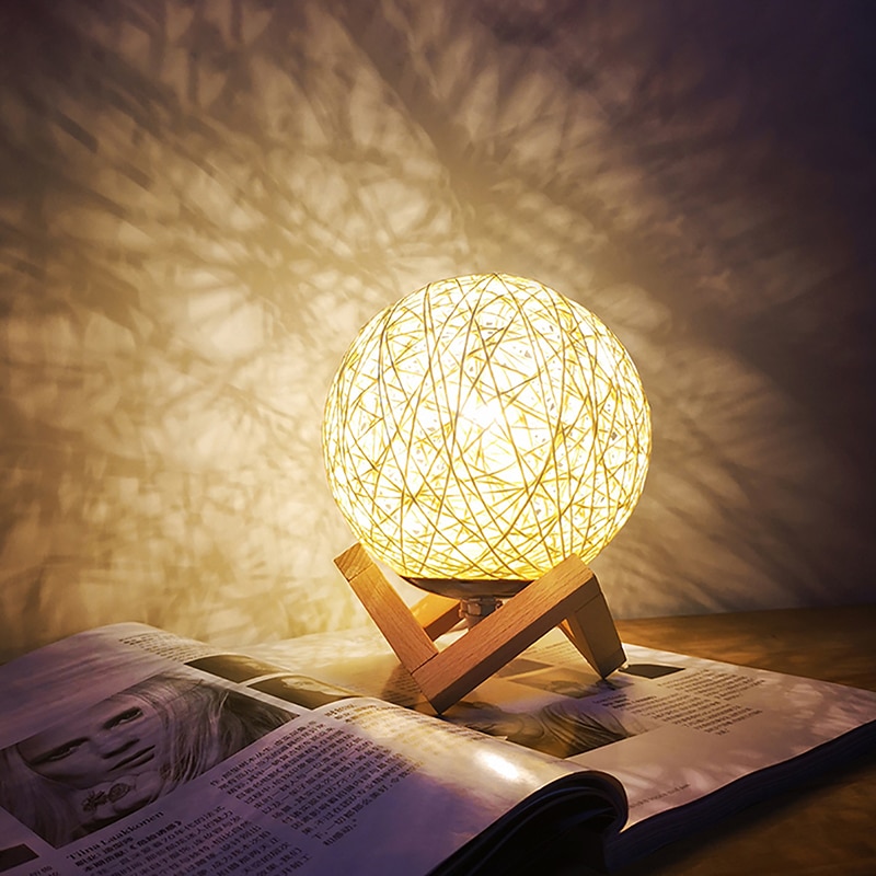 Bambu Tecido Rattan Lâmpada So - Wicker Pendant Shade avaliação e preço