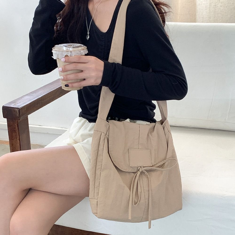 Bolsa transversal de nylon com - Interior Design Korean Style avaliação e preço