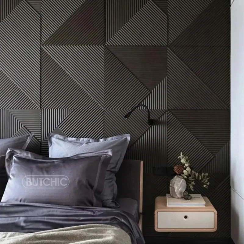 12pçs 50cm decoração de parede - Wall Panel 3D Texture avaliação e preço