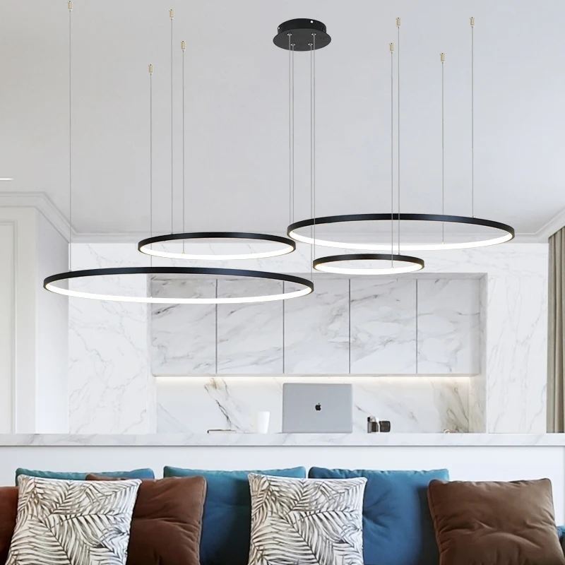Lustres LED Modernos em Forma  - Engineering And Interior Design avaliação e preço