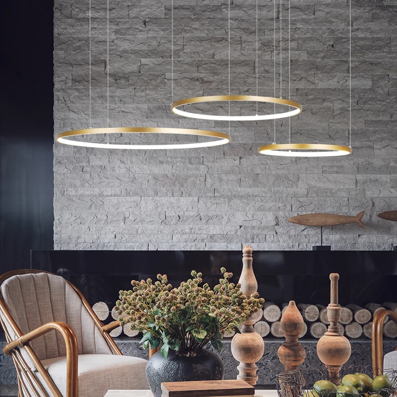 Lustres LED Modernos em Forma  - Engineering And Interior Design avaliação e preço