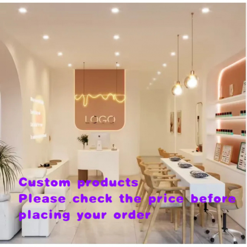 Móveis Modernos para Salão de  - Interior Design Nail Salon avaliação e preço