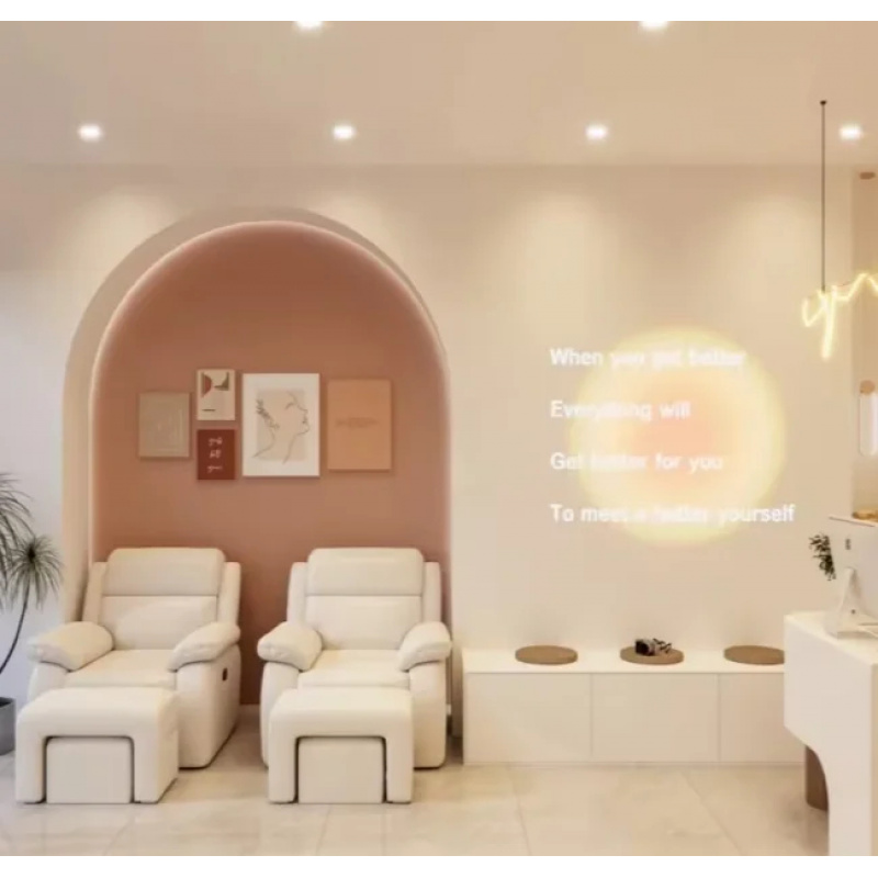 Móveis Modernos para Salão de  - Interior Design Nail Salon avaliação e preço