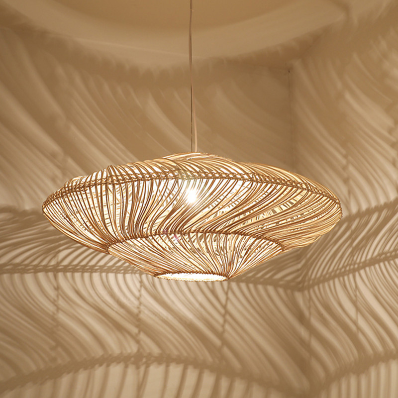 Nova Luminária Pendente UFO Sh - Wicker Pendant Shade avaliação e preço