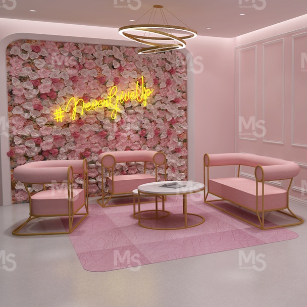 MS-DISPLAY Mobiliário de Salão - Interior Design Nail Salon avaliação e preço