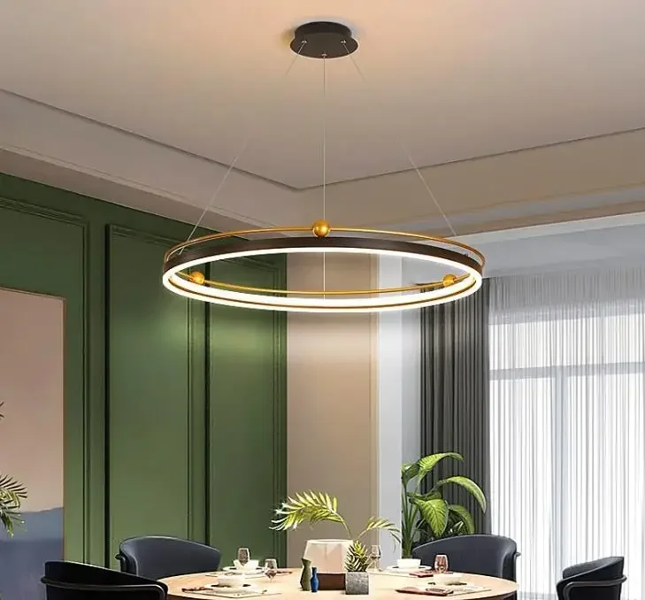 Lustre moderno de led, luzes c - Engineering And Interior Design avaliação e preço