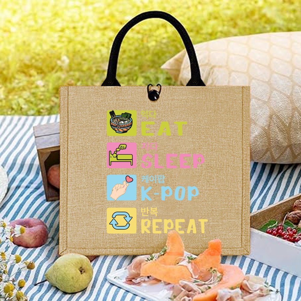 Bolsa de Juta Estilo Coreano c - Interior Design Korean Style avaliação e preço