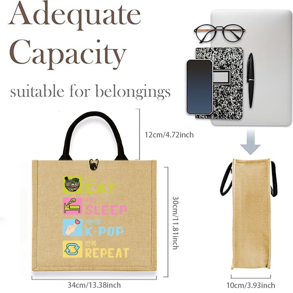 Bolsa de Juta Estilo Coreano c - Interior Design Korean Style avaliação e preço