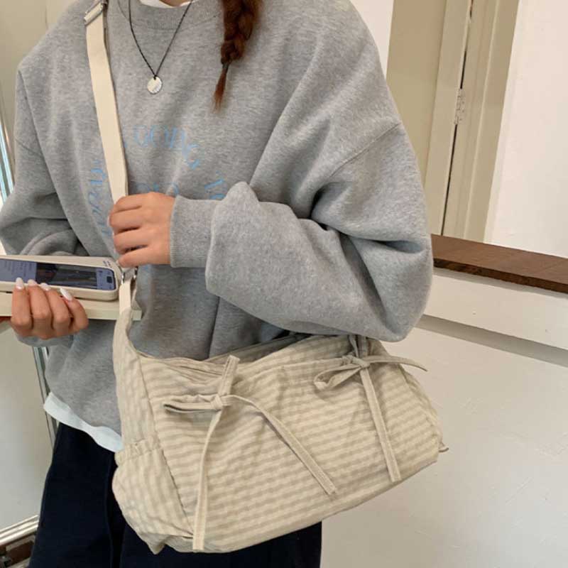 Bolsa de Ombro Retrô Estilo Co - Interior Design Korean Style avaliação e preço